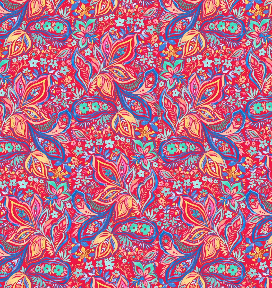 Cover-Ups<Sunsets Rue Paisley Paradise Pareo