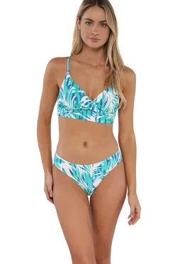 Low-Rise|Bikini Bottoms<Sunsets Sea Breeze Sandbar Rib Collins Hipster Bottom