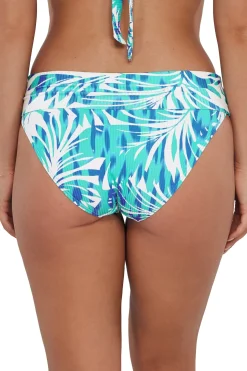 Plus Size|High-Waist<Sunsets Sea Breeze Sandbar Rib Hannah High Waist Bottom