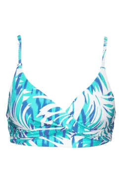 Wire-Free<Sunsets Sea Breeze Sandbar Rib Lyla Bralette Top