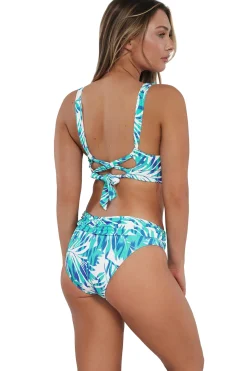 Plus Size|Underwire<Sunsets Sea Breeze Sandbar Rib Elsie Top