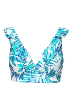 Plus Size|Wire-Free<Sunsets Sea Breeze Sandbar Rib Willa Wireless Top