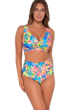 Underwire|Bra-Sized<Sunsets Shoreline Petals Elsie Top