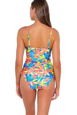 Tankinis|Wire-Free<Sunsets Shoreline Petals Simone Tankini Top