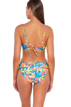 Plus Size|Bikini Bottoms<Sunsets Shoreline Petals Unforgettable Bottom