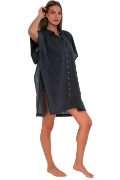Cover-Ups<Sunsets Slate Shore Thing Tunic