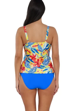 Plus Size|Underwire<Sunsets Suncatcher Forever Tankini Top