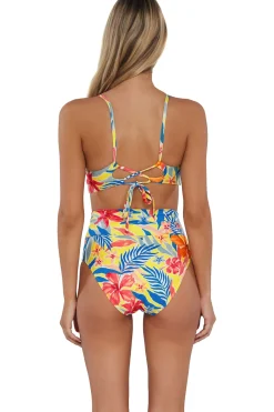 Plus Size|High-Waist<Sunsets Suncatcher Hannah High Waist Bottom