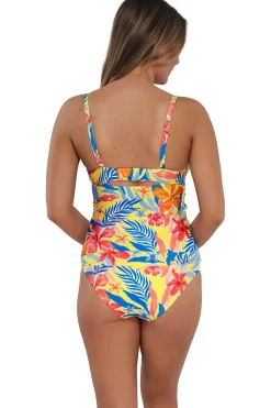 Plus Size|Underwire<Sunsets Suncatcher Serena Tankini Top