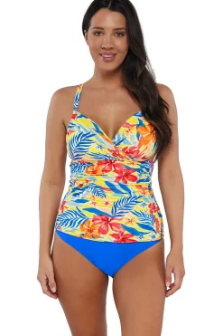 Plus Size|Underwire<Sunsets Suncatcher Serena Tankini Top