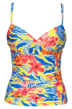 Plus Size|Underwire<Sunsets Suncatcher Serena Tankini Top