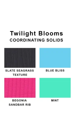 Low-Rise|Bikini Bottoms<Sunsets Twilight Blooms Audra Hipster Bottom