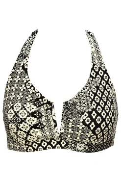 Plus Size|Underwire<Sunsets Venice Seagrass Texture Vienna V-Wire Top
