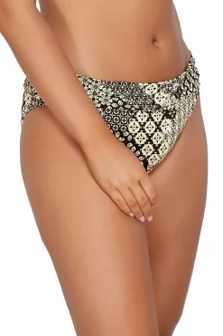 Plus Size|Bikini Bottoms<Sunsets Venice Seagrass Texture Unforgettable Bottom
