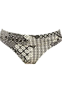 Plus Size|Bikini Bottoms<Sunsets Venice Seagrass Texture Unforgettable Bottom