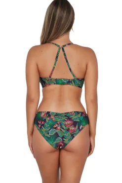 Low-Rise|Bikini Bottoms<Sunsets Welcome To Rio Alana Reversible Hipster Bottom