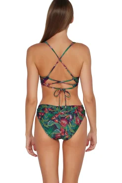 Wire-Free|Bikini Tops<Sunsets Welcome To Rio Brandi Bralette Top