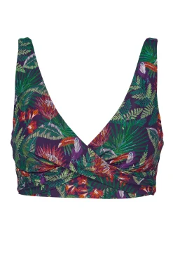 Plus Size|Underwire<Sunsets Welcome To Rio Elsie Top