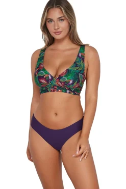 Plus Size|Underwire<Sunsets Welcome To Rio Elsie Top