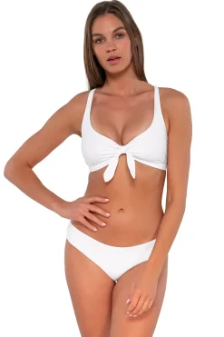 Bikini Tops<Sunsets White Lily Brandi Bralette Top