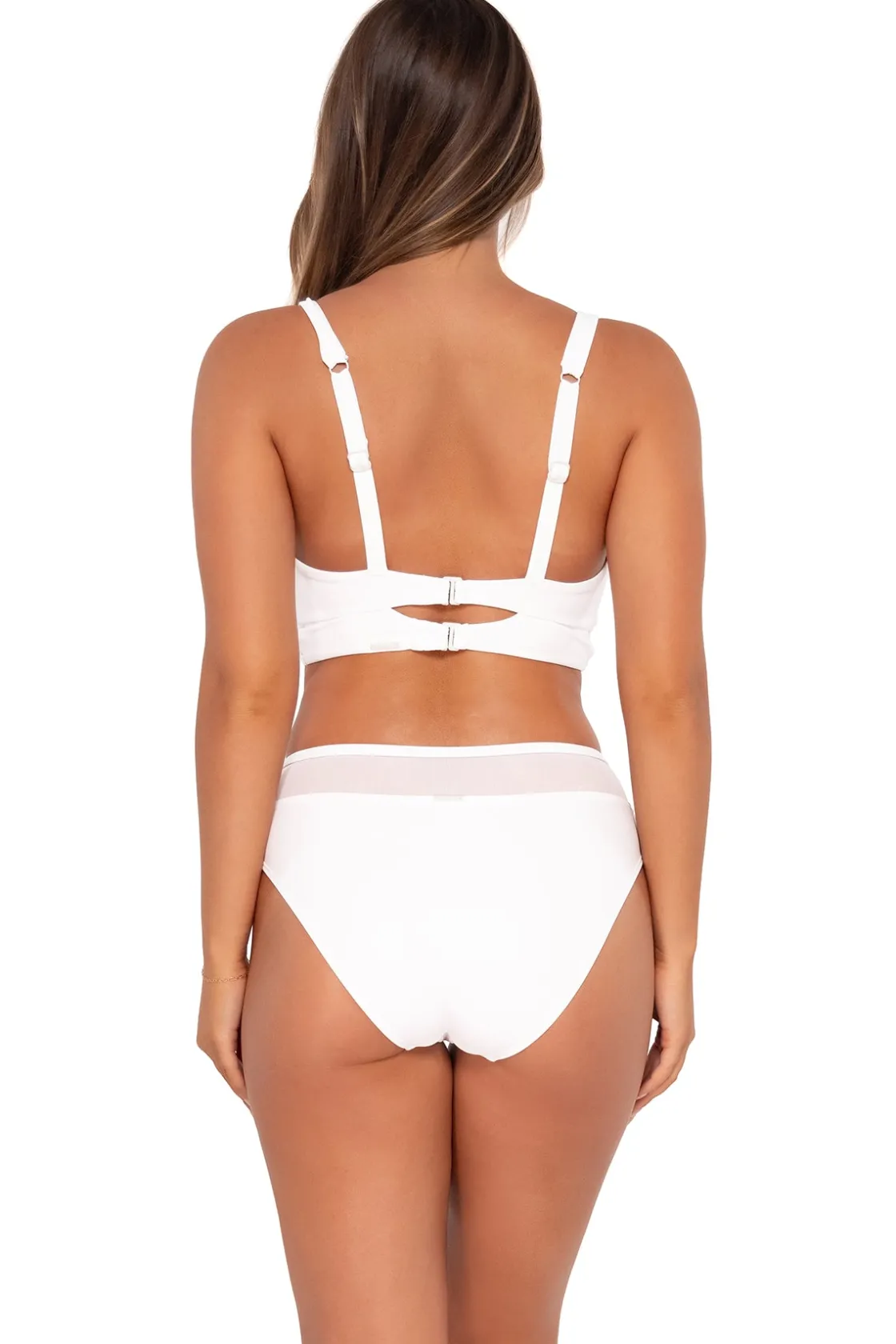 Plus Size|Bra-Sized<Sunsets White Lily Danica Top