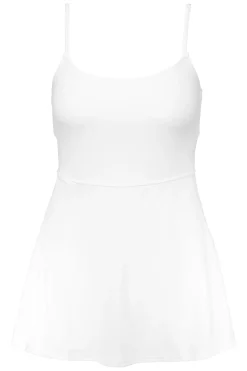 Swim Dress<Sunsets White Lily Naomi Swim Dress One Piece